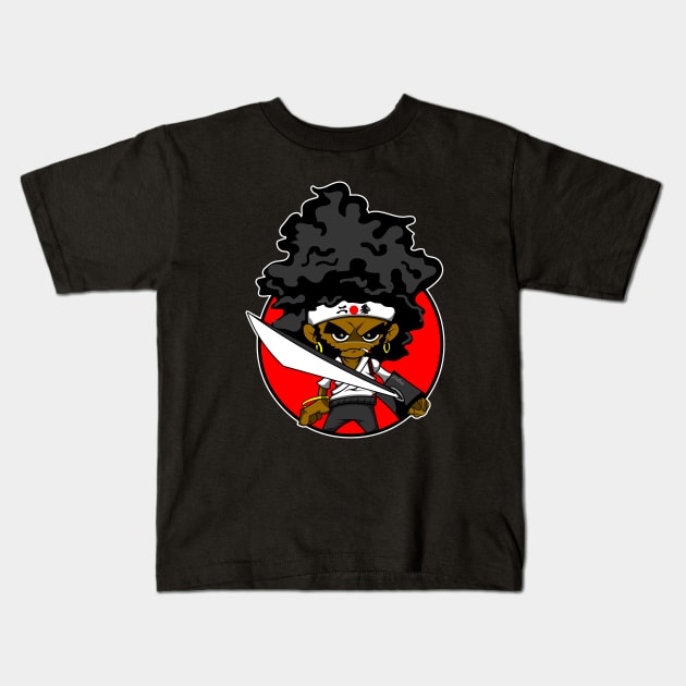 Young Afro Kids T-Shirt by IamNinjaD